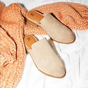 FREE PEOPLE VEGAN LEATHER MULE